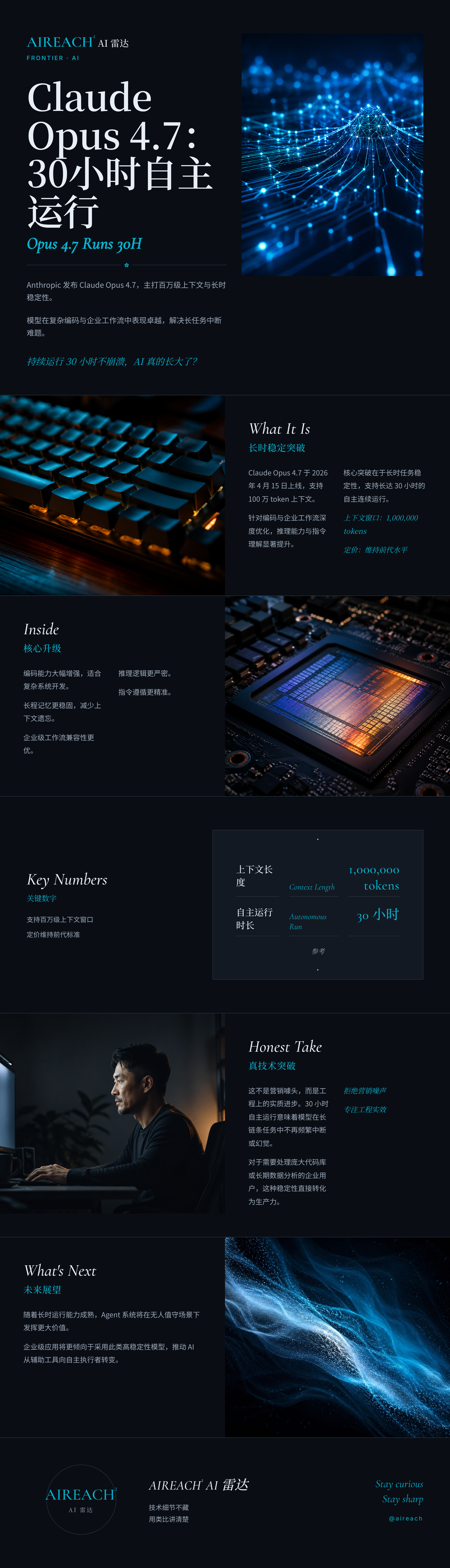 Claude Opus 4.7：30小时自主运行